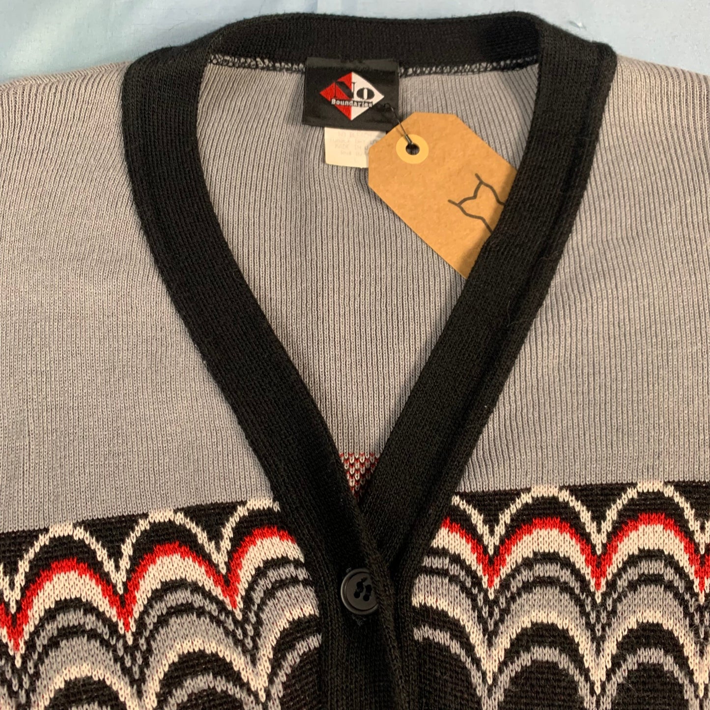 90s vintage No Boundaries cardigan - size XS/S