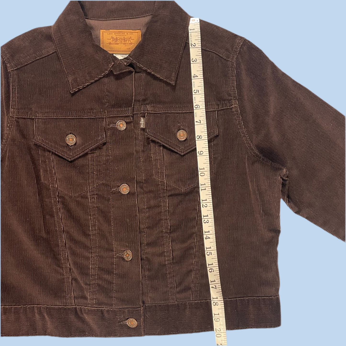 70s vintage Levi’s corduroy trucker jacket - size S/M