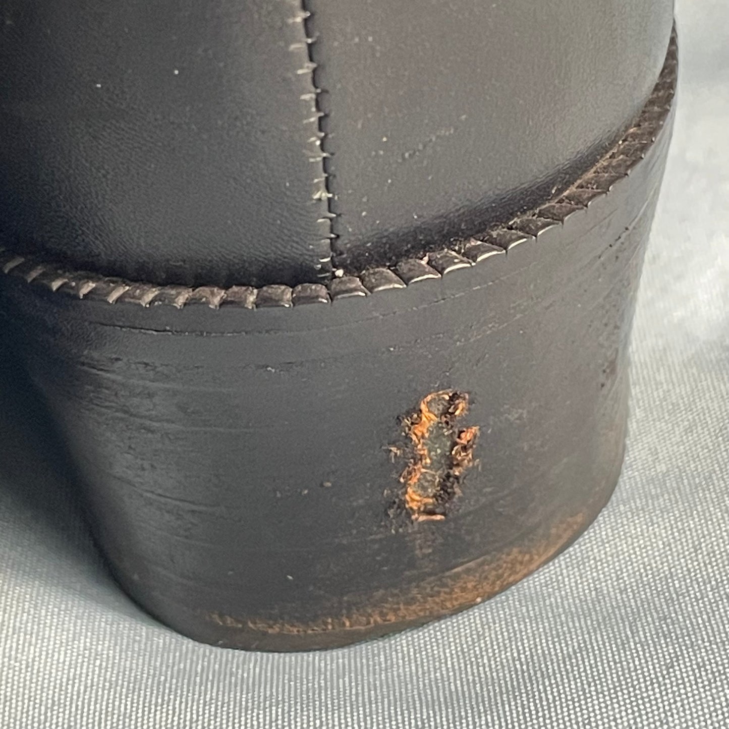 80s VTG Mister Shoes "Shara" black leather riding boots - 9W