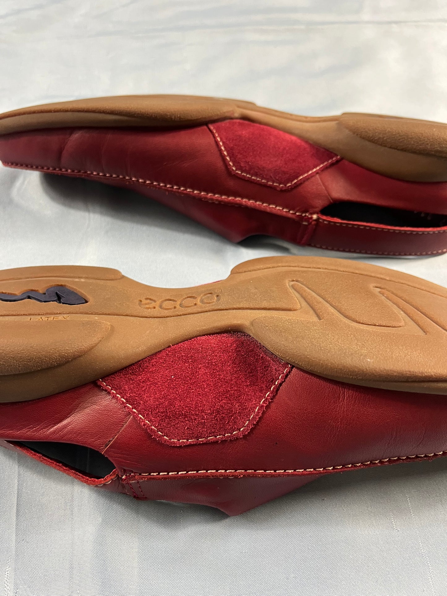 90s VTG Ecco Yucatan closed toe slingback sandals - 9W