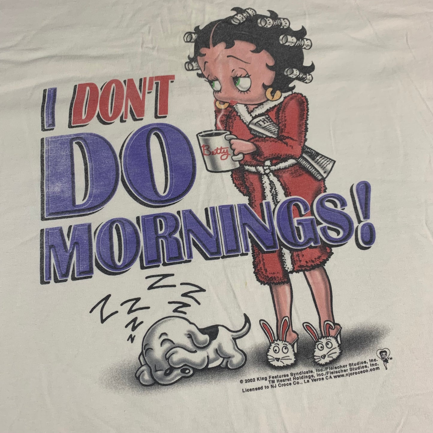 Y2K VTG Betty Boop tee - size XL/XXL