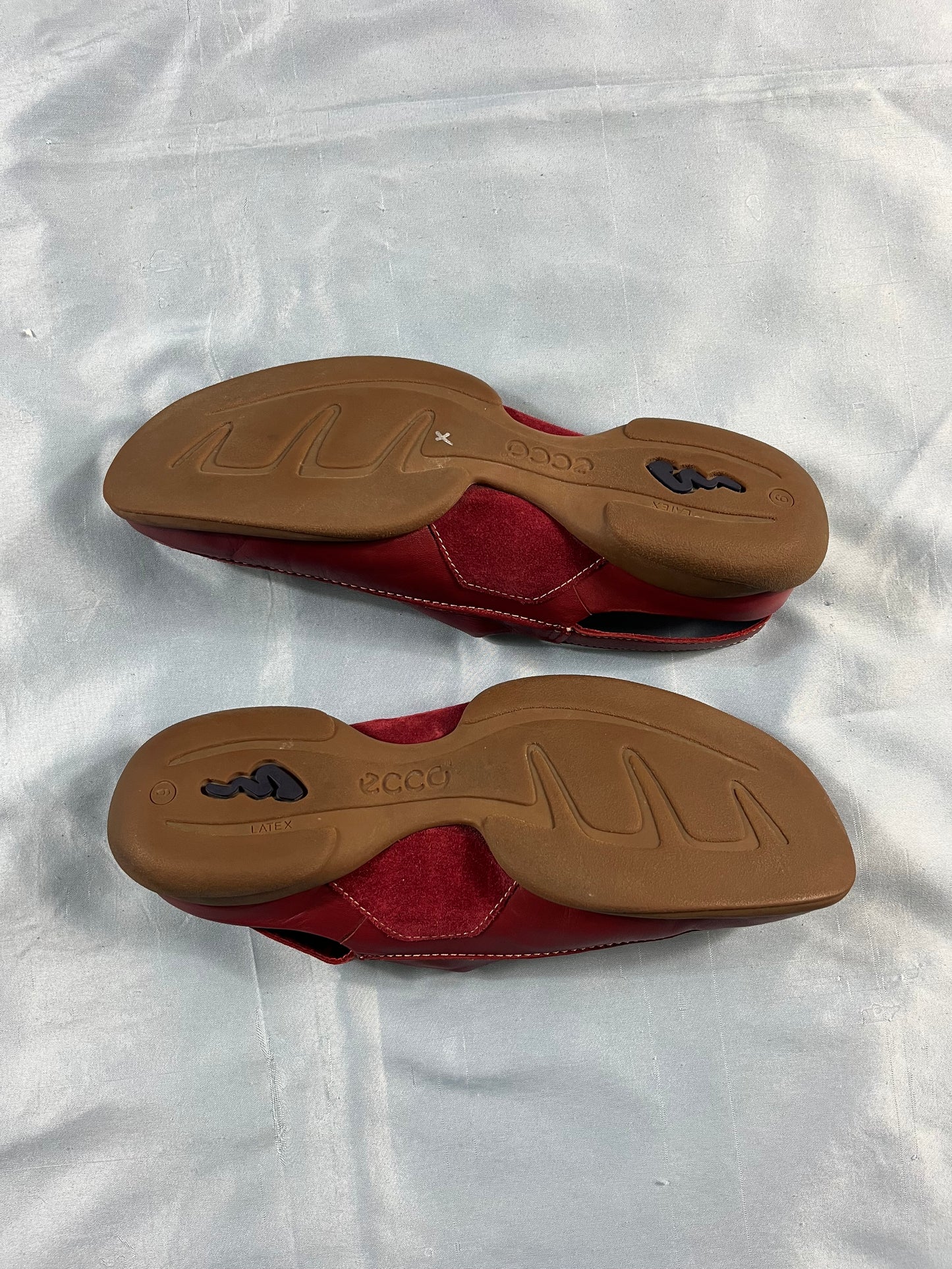 90s VTG Ecco Yucatan closed toe slingback sandals - 9W