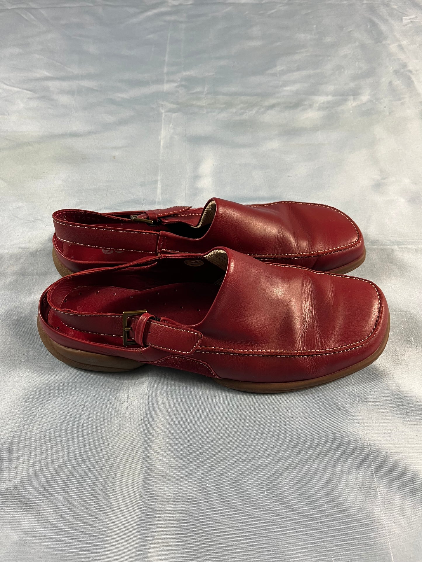 90s VTG Ecco Yucatan closed toe slingback sandals - 9W