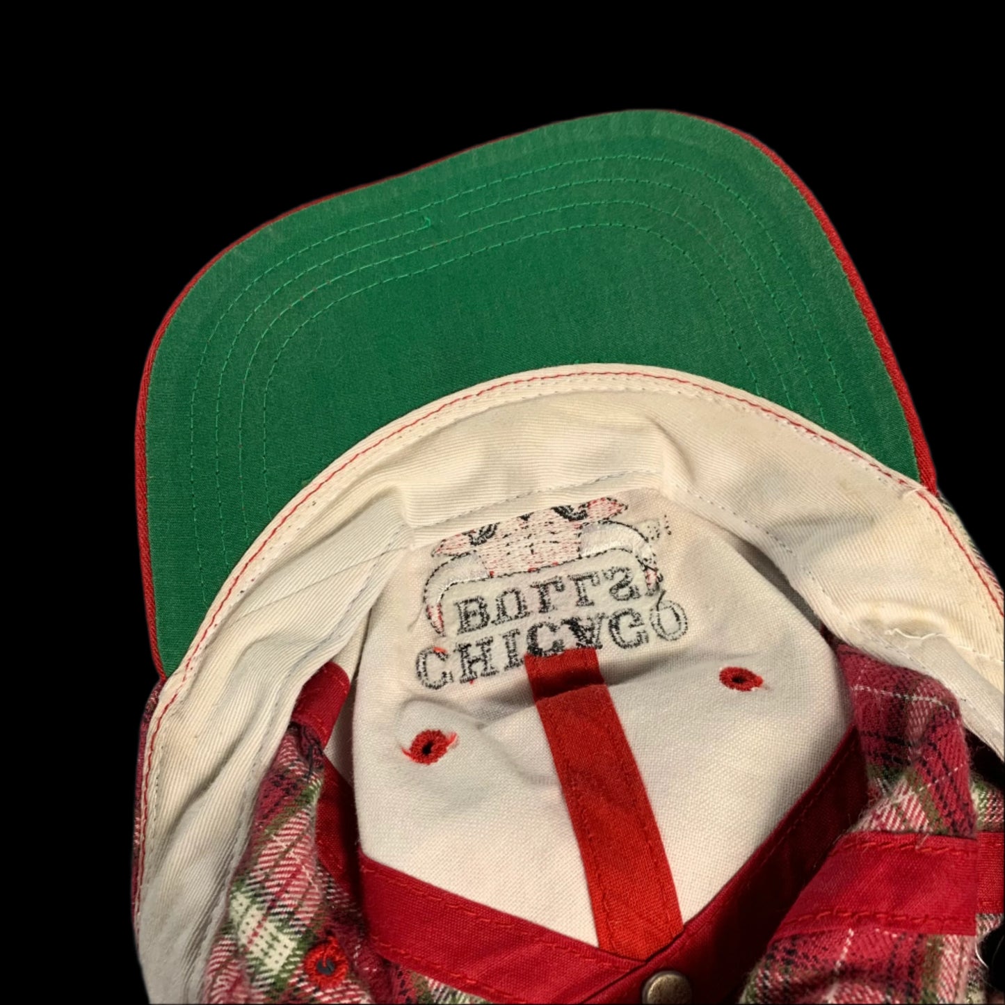 Y2K VTG Chicago Bulls snap back - size YS