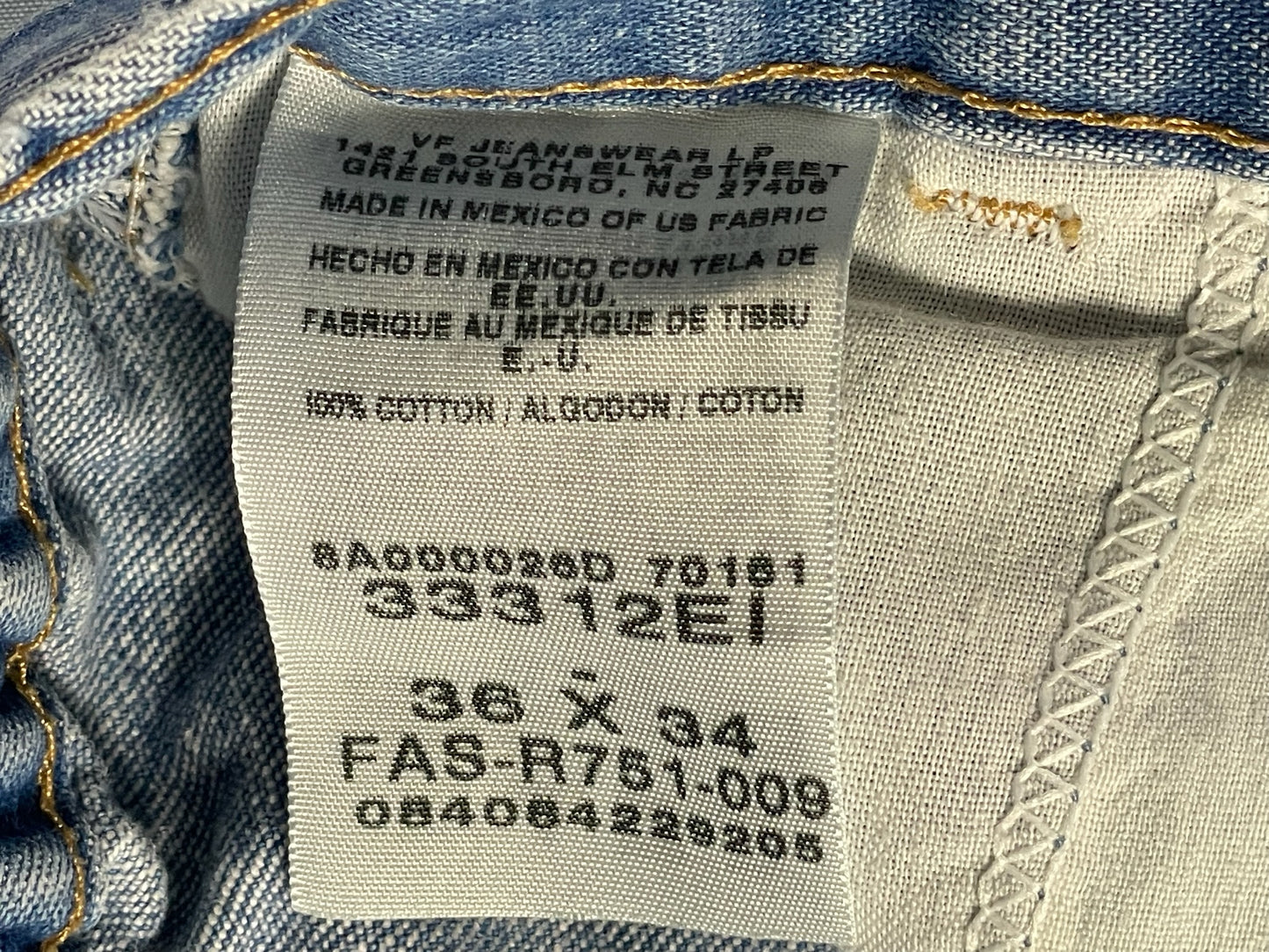 90s vintage Wrangler jeans - 36x34