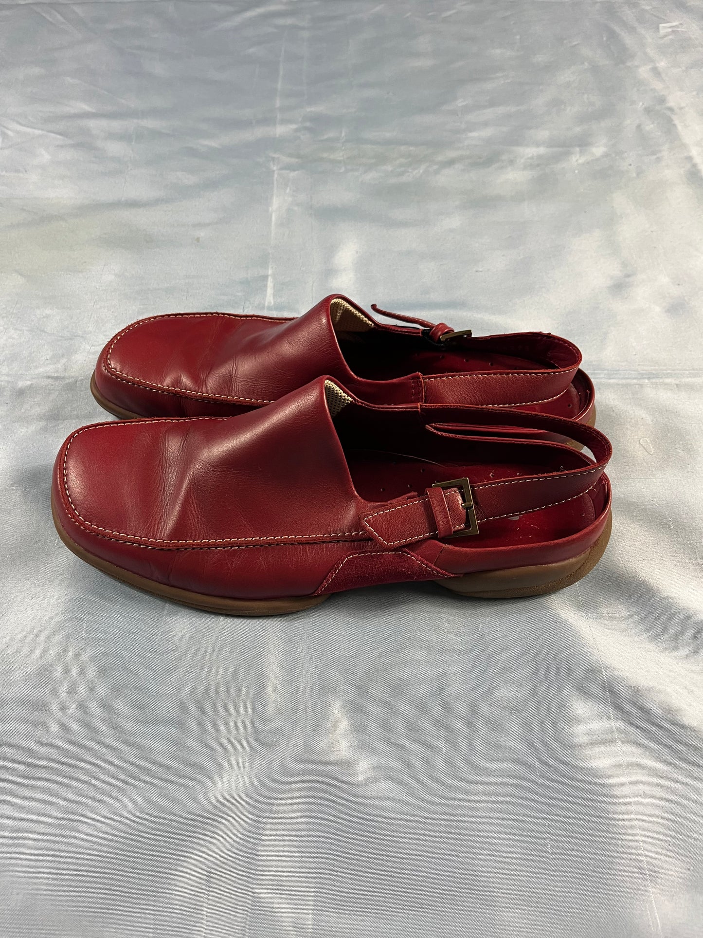 90s VTG Ecco Yucatan closed toe slingback sandals - 9W