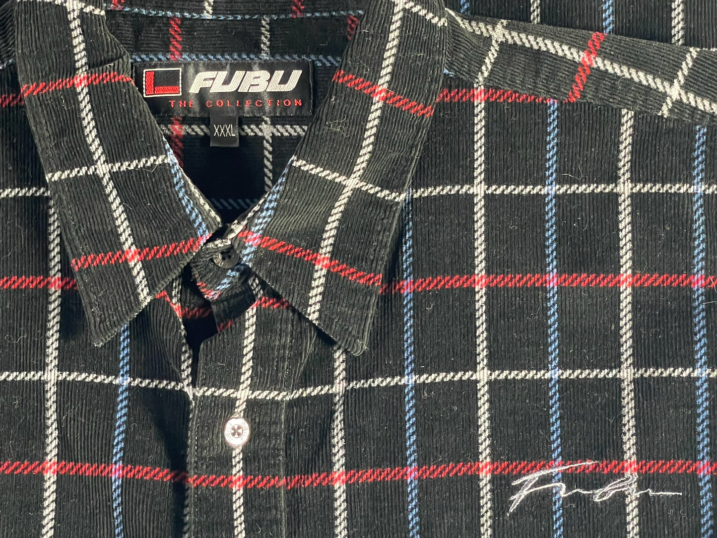 y2k vintage FUBU flannel shirt - size 3XL