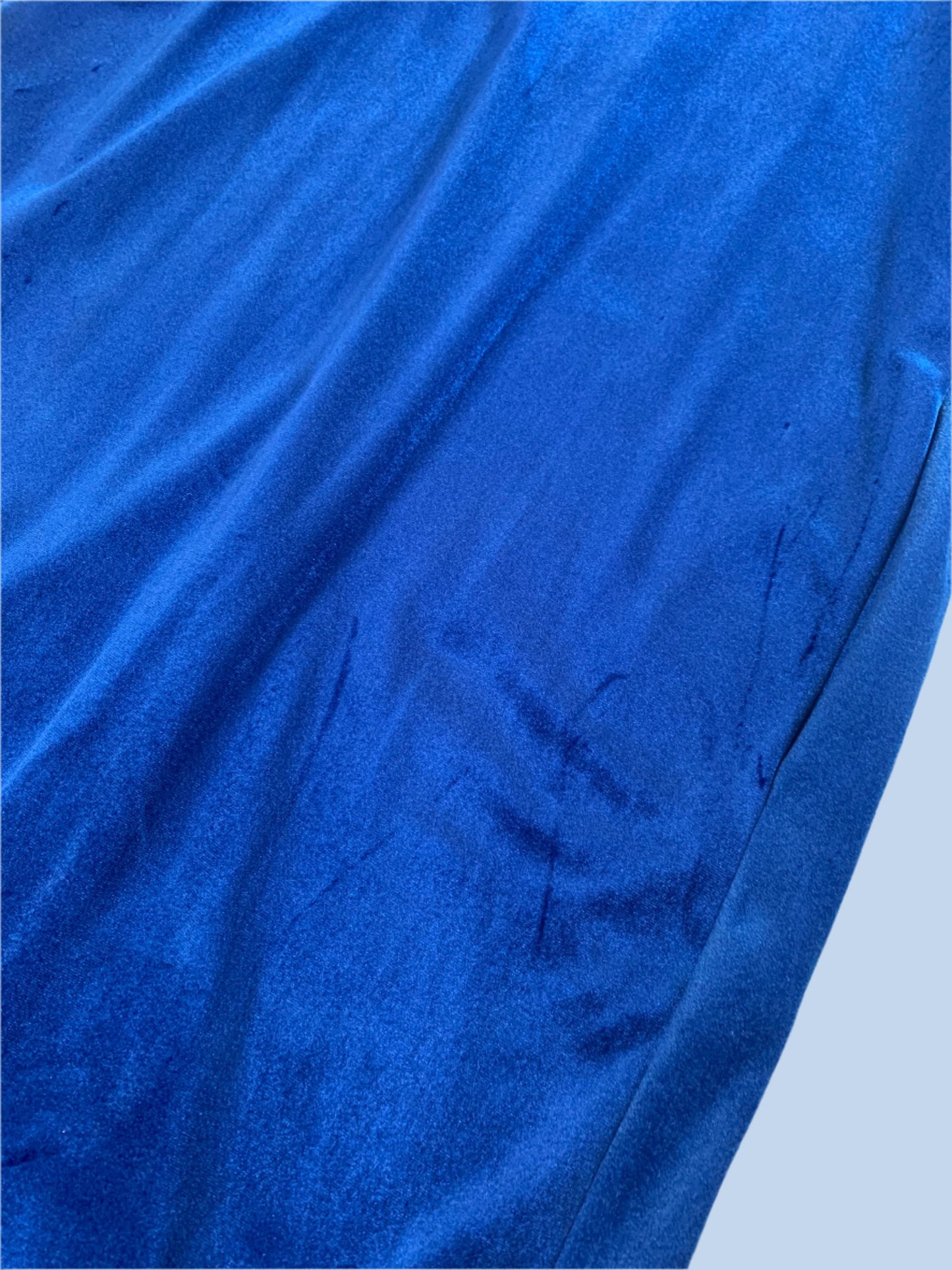 80s vintage velvet nightgown - size S
