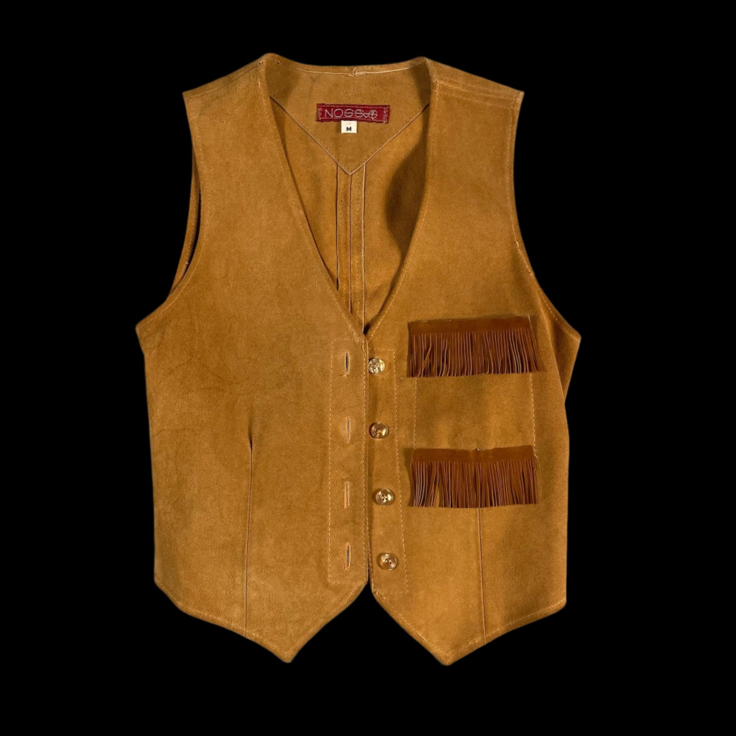 preloved western vest - size M
