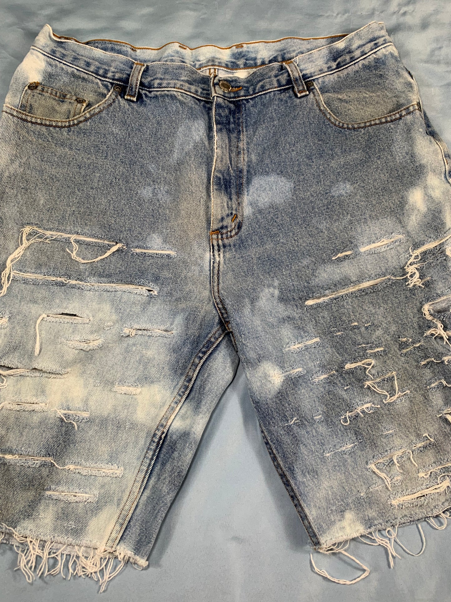 reworked cutoff bermuda jorts - M/L