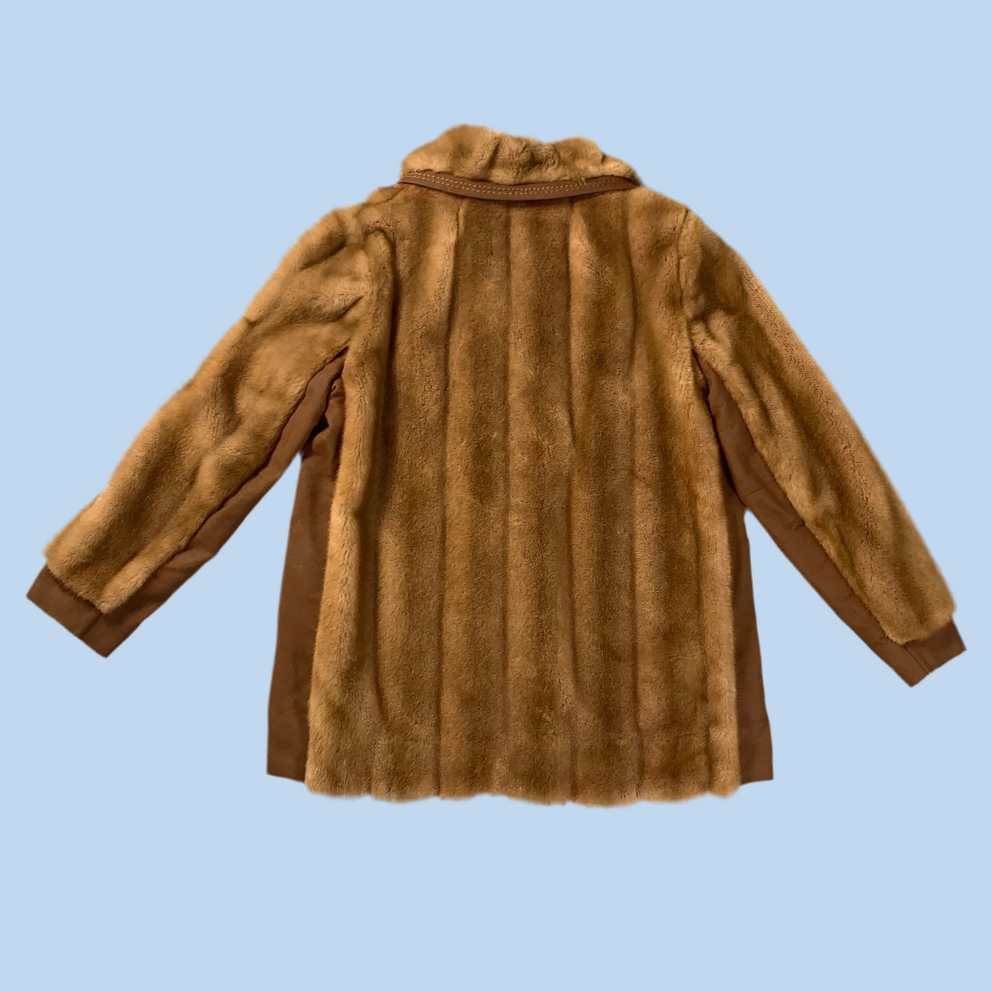 70s vintage fur coat - size S/M