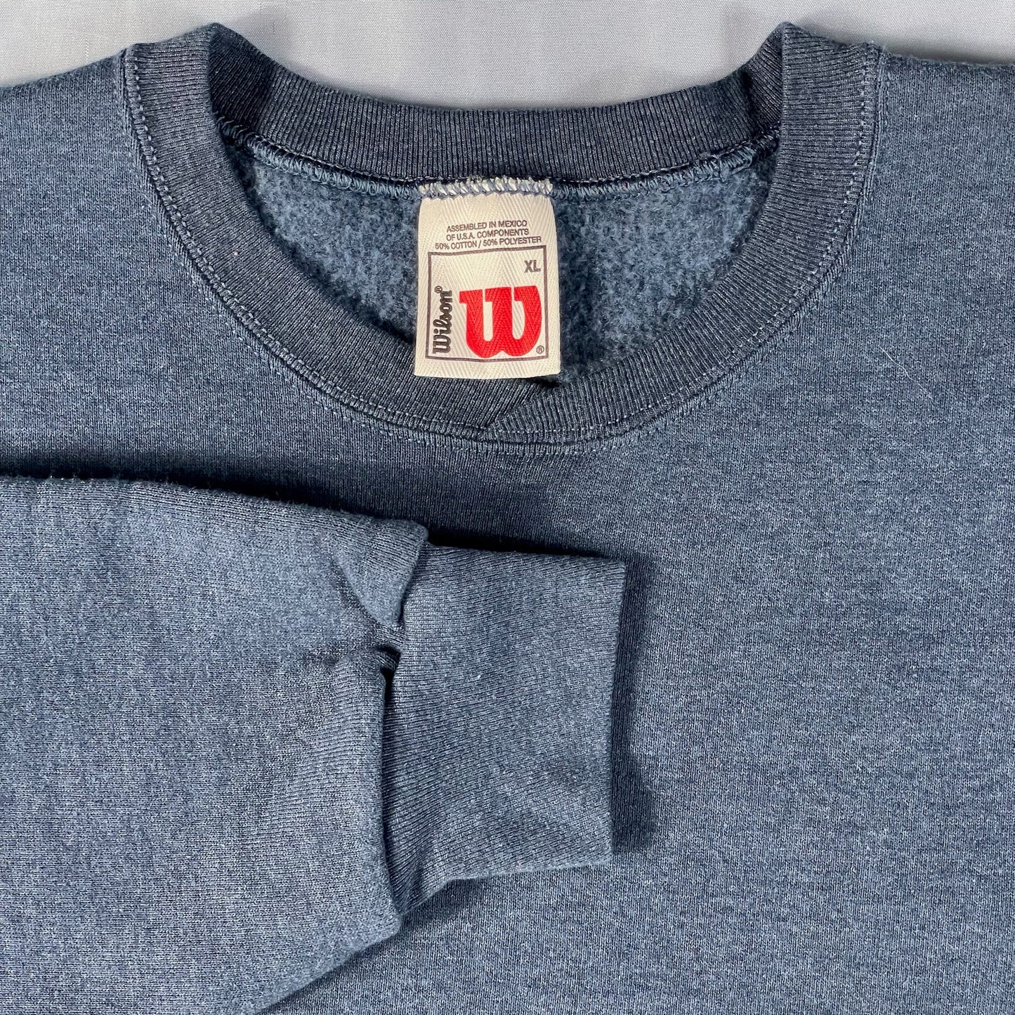 90s vintage Wilson crewneck sweatshirt - size XL