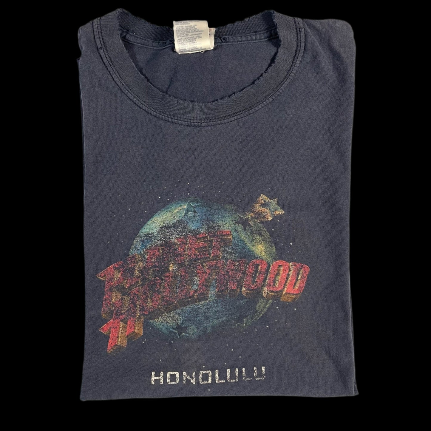 90s vintage Planet Hollywood tee - size XL/XXL