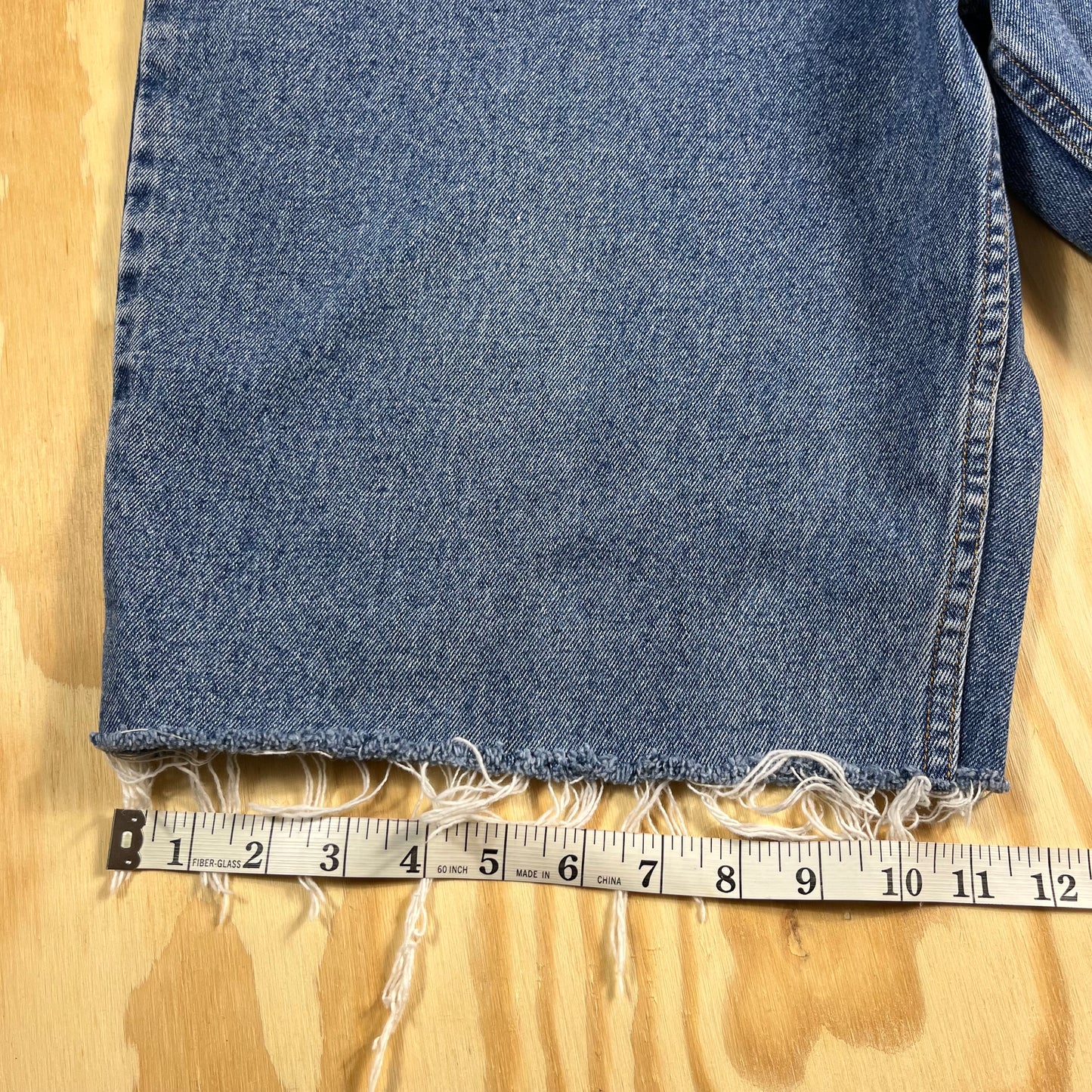 reworked NU Wear cutoff jorts - L/XL
