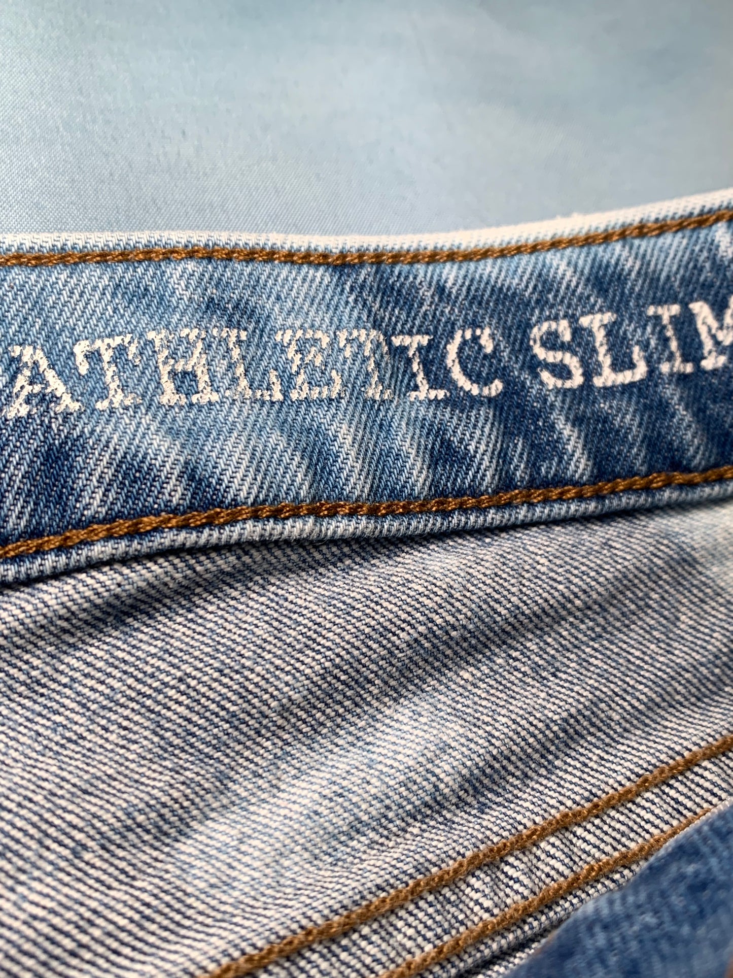 reworked Madewell denim shorts - S/M