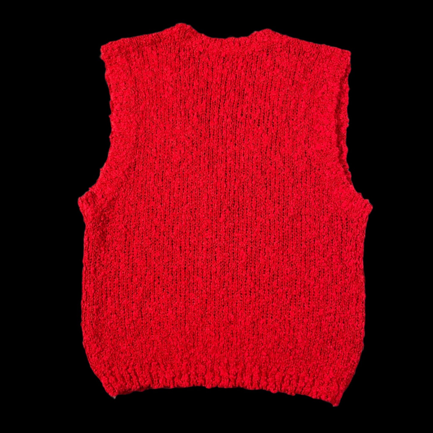 60s VTG Tally Ho knit sweater vest - size S/M