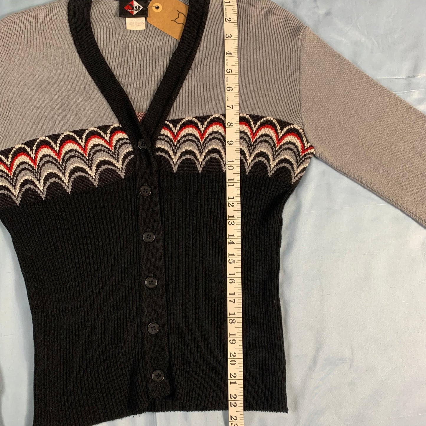 90s vintage No Boundaries cardigan - size XS/S
