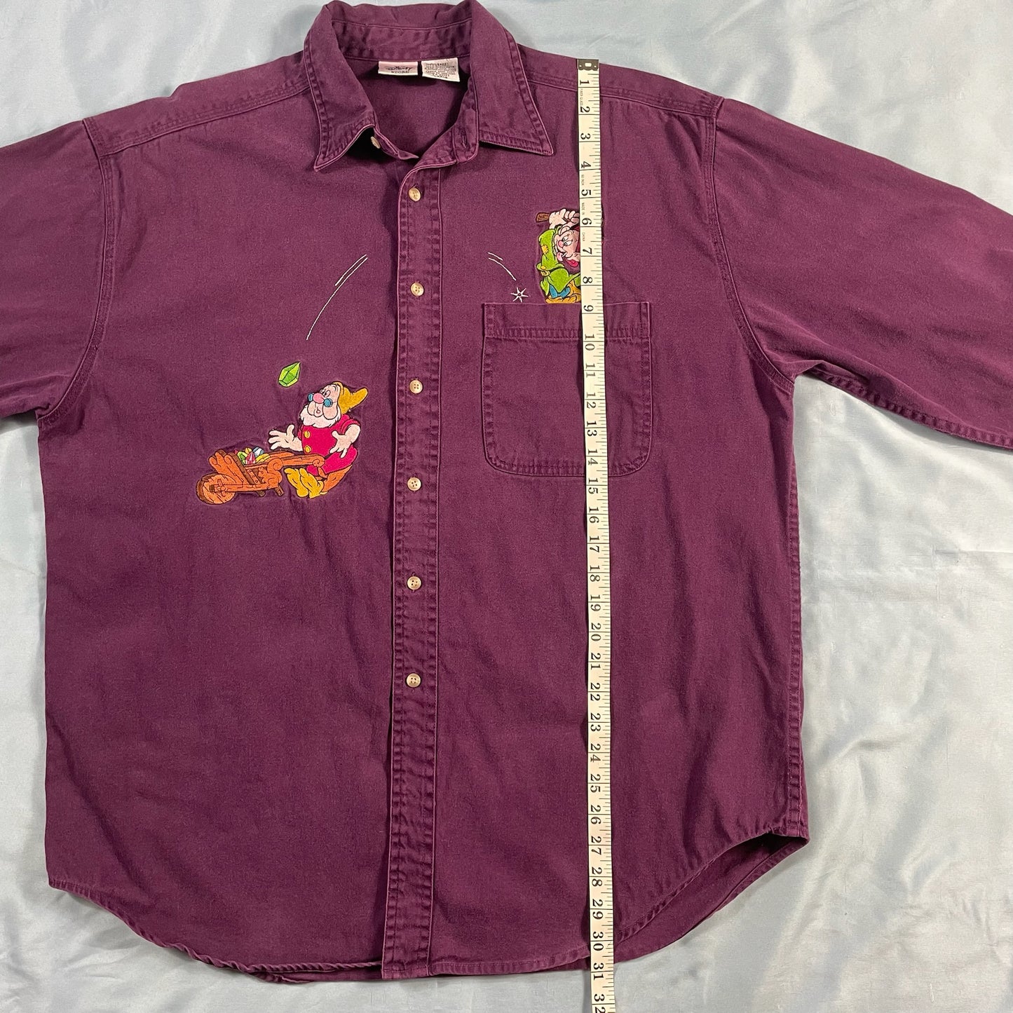 preloved Disney button down shirt - size M/L