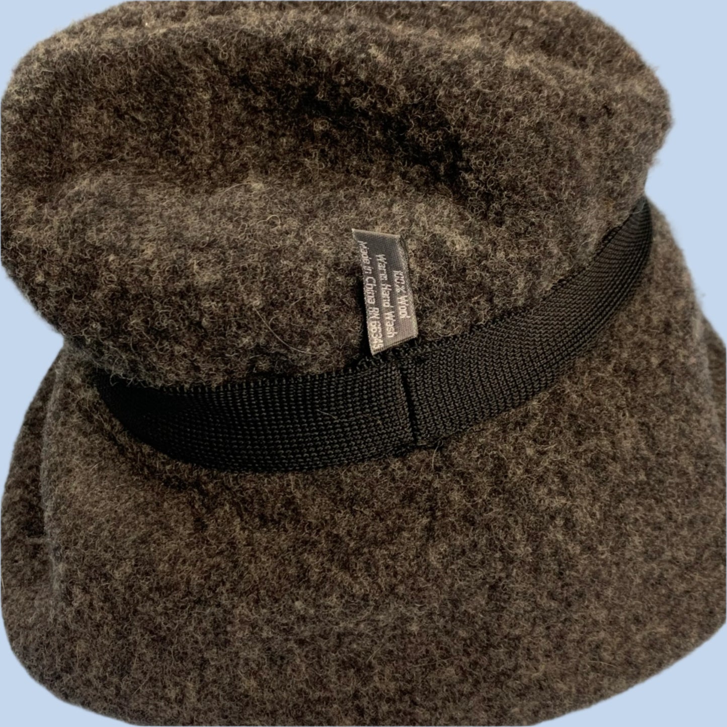 70s 80s VTG wool cloche hat - size OS