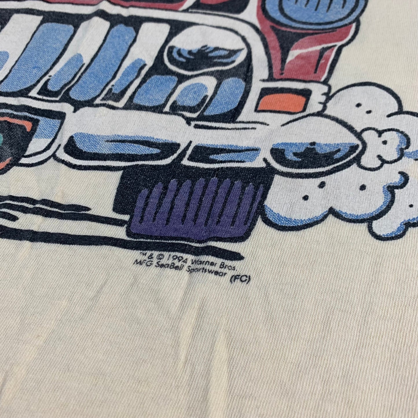 90s VTG Looney Tunes Tweety + Sylvester tshirt - size XL/XXL
