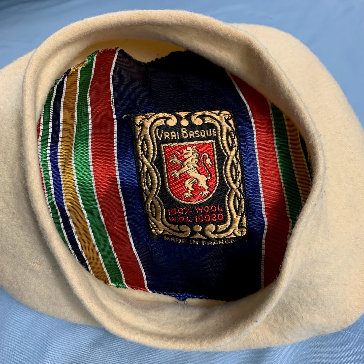 80s VTG french Basque beret - size OS