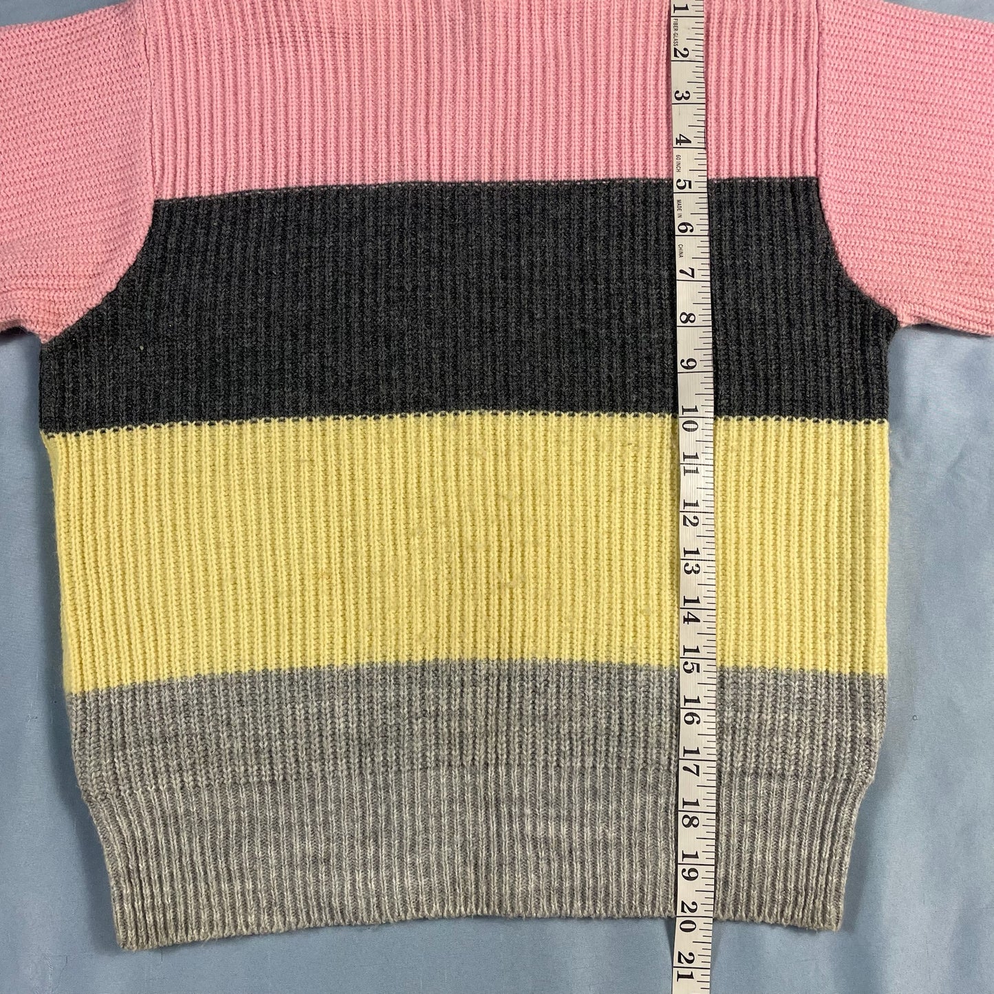 70s vintage mockneck sweater - size XS/S