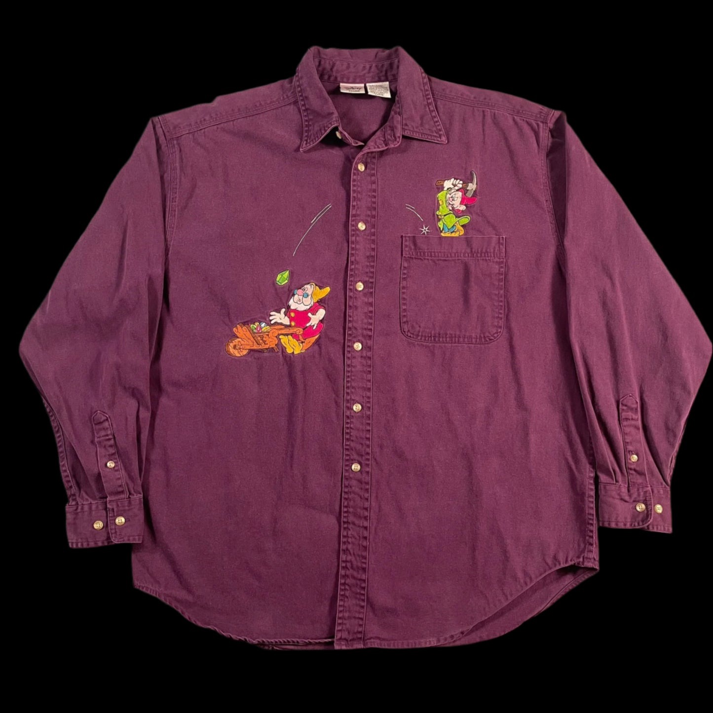preloved Disney button down shirt - size M/L