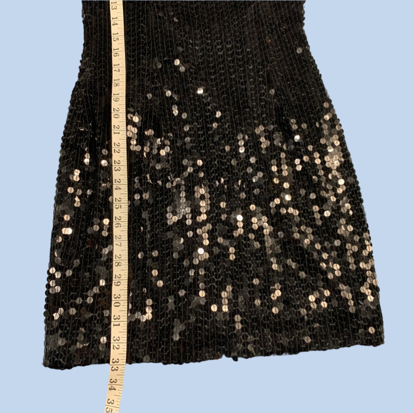 80s vintage sequin cocktail dress - size XS/S