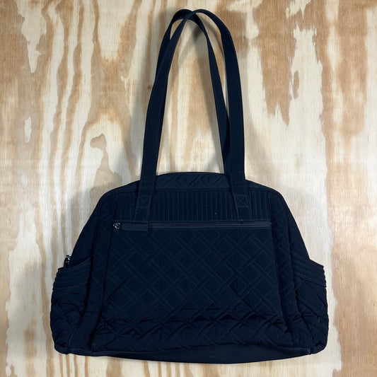 preloved Vera Bradley black microfiber "Stroll Around" bag - O/S