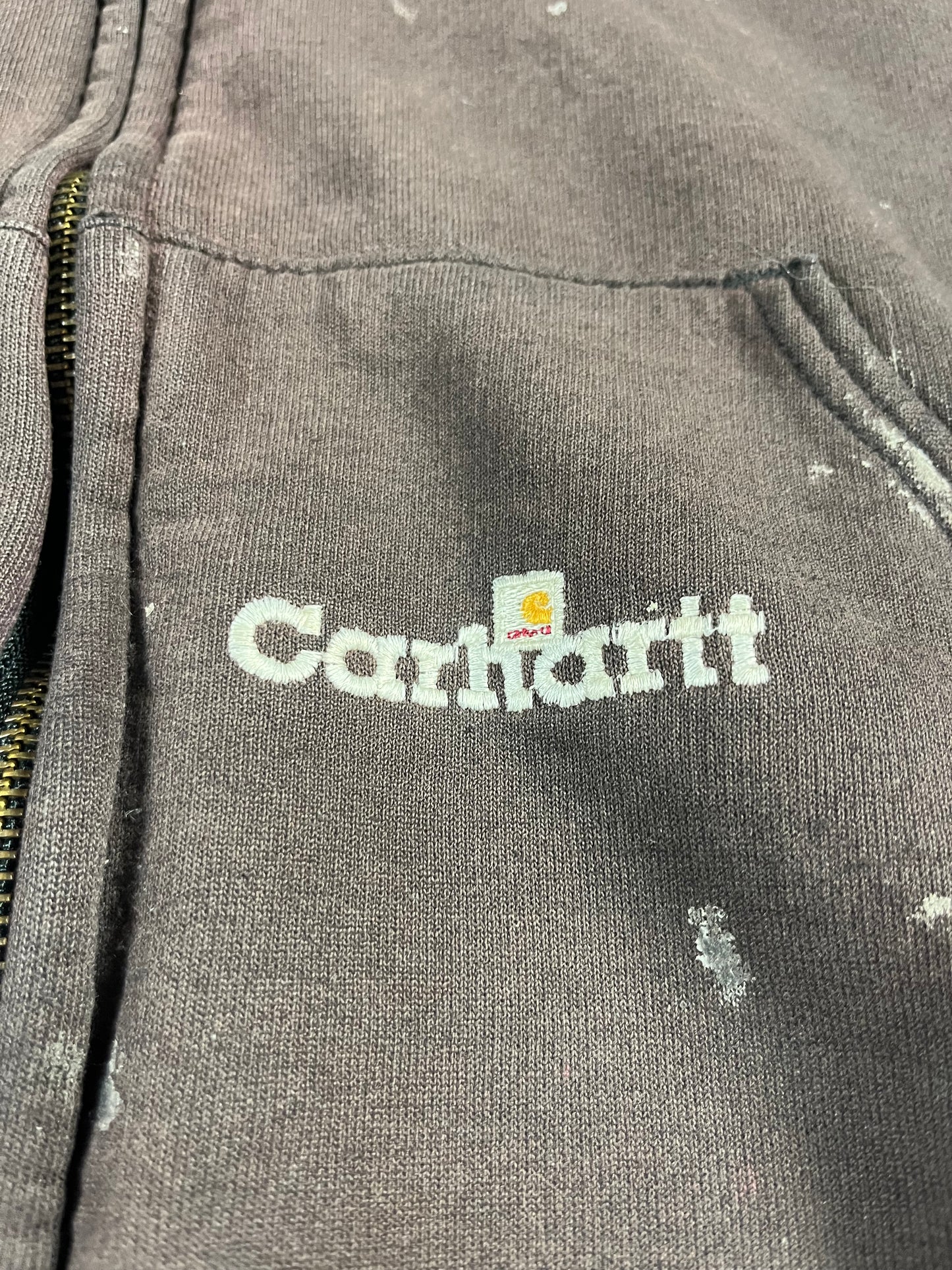 Y2K VTG Carhartt full zip hoodie - L/XL