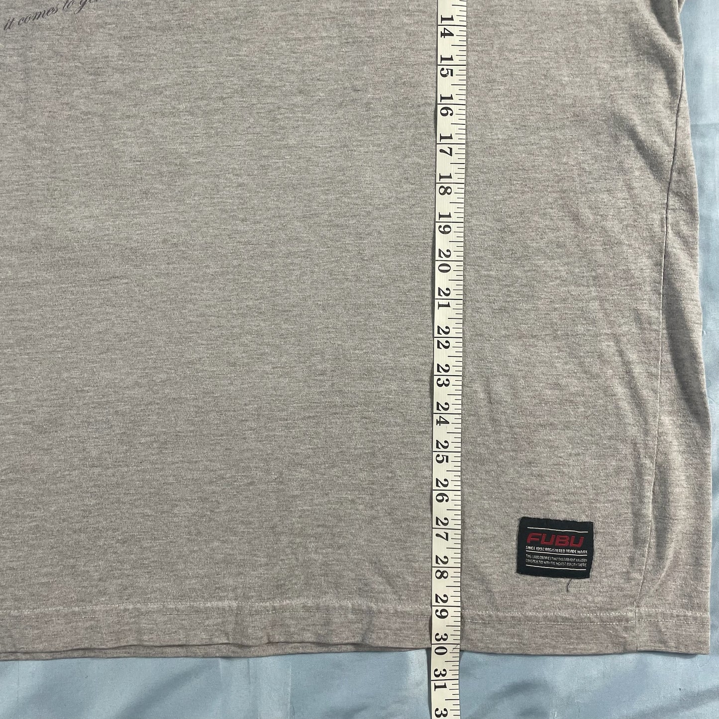 preloved FUBU tee - size XL/2X