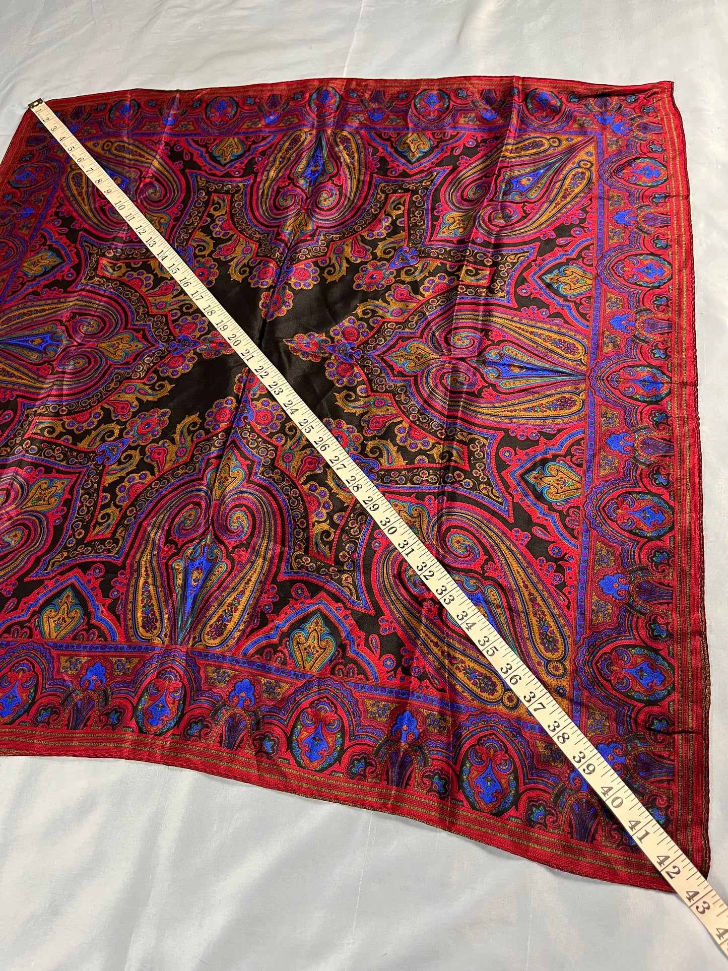 VTG paisley scarf - OS