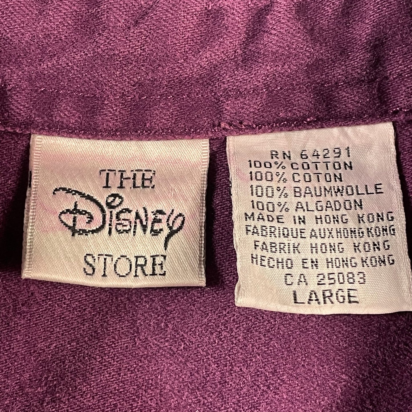 preloved Disney button down shirt - size M/L