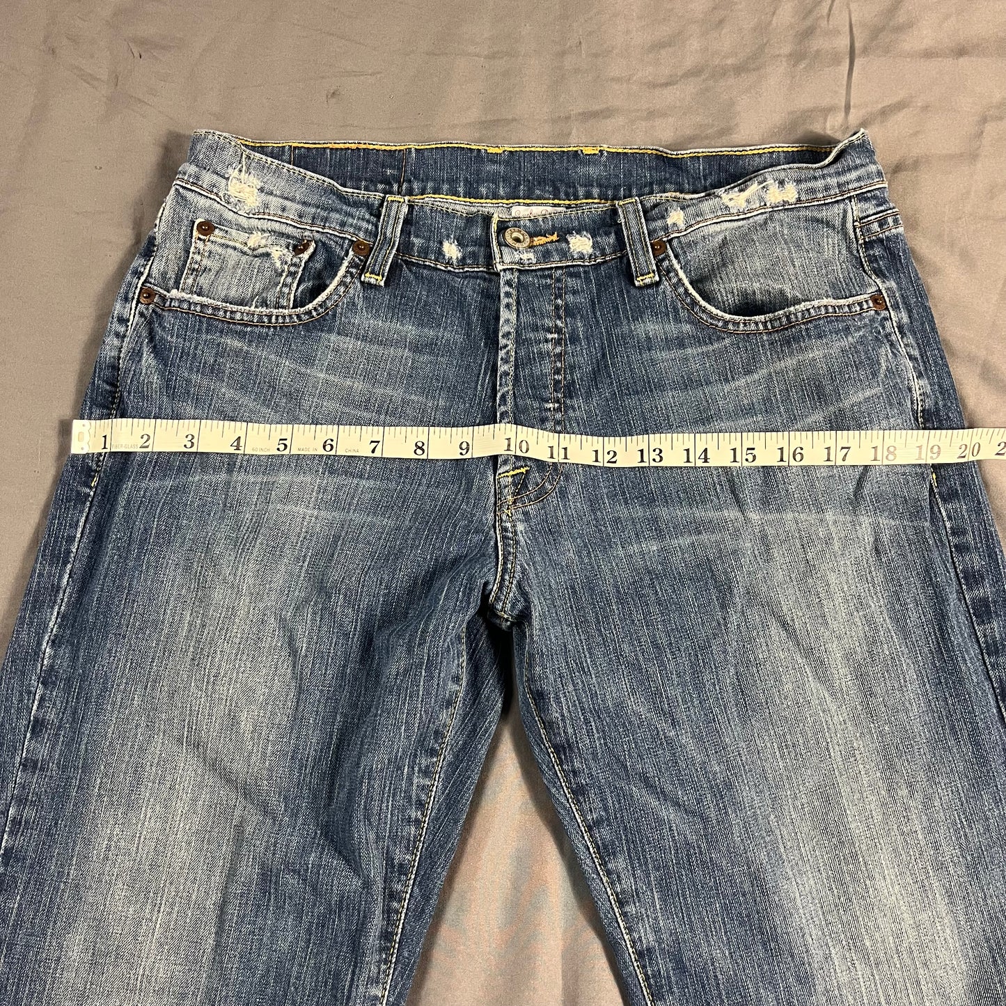 preloved Lucky Brand mid rise jeans - 33x32