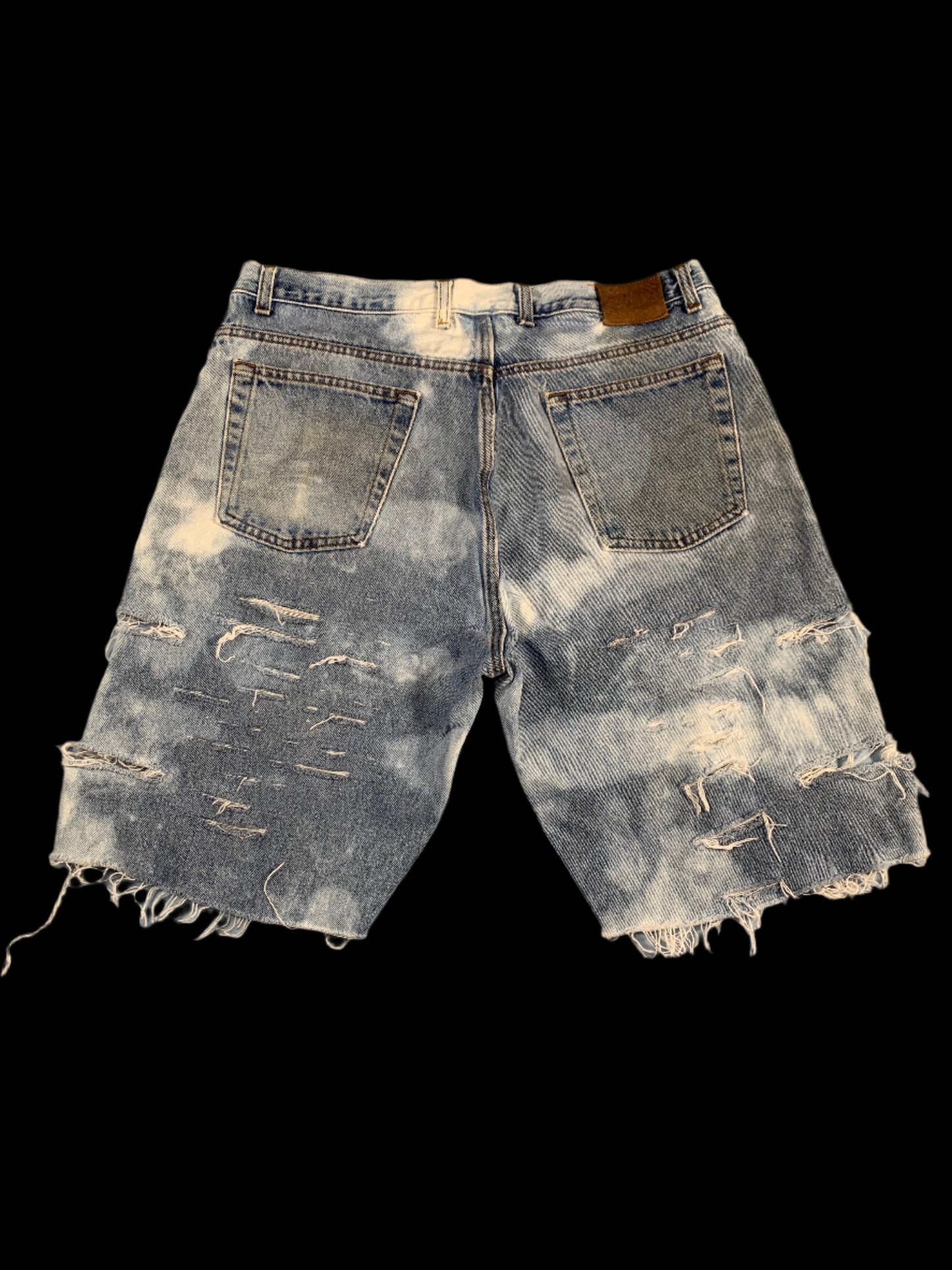 reworked cutoff bermuda jorts - M/L