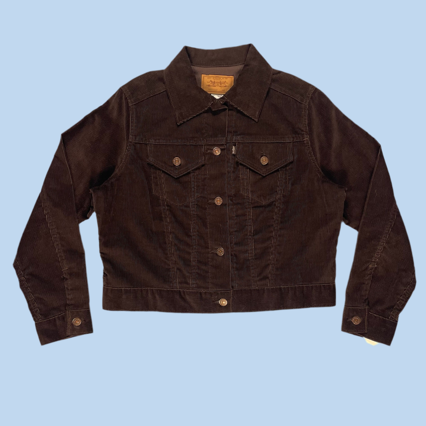 70s vintage Levi’s corduroy trucker jacket - size S/M