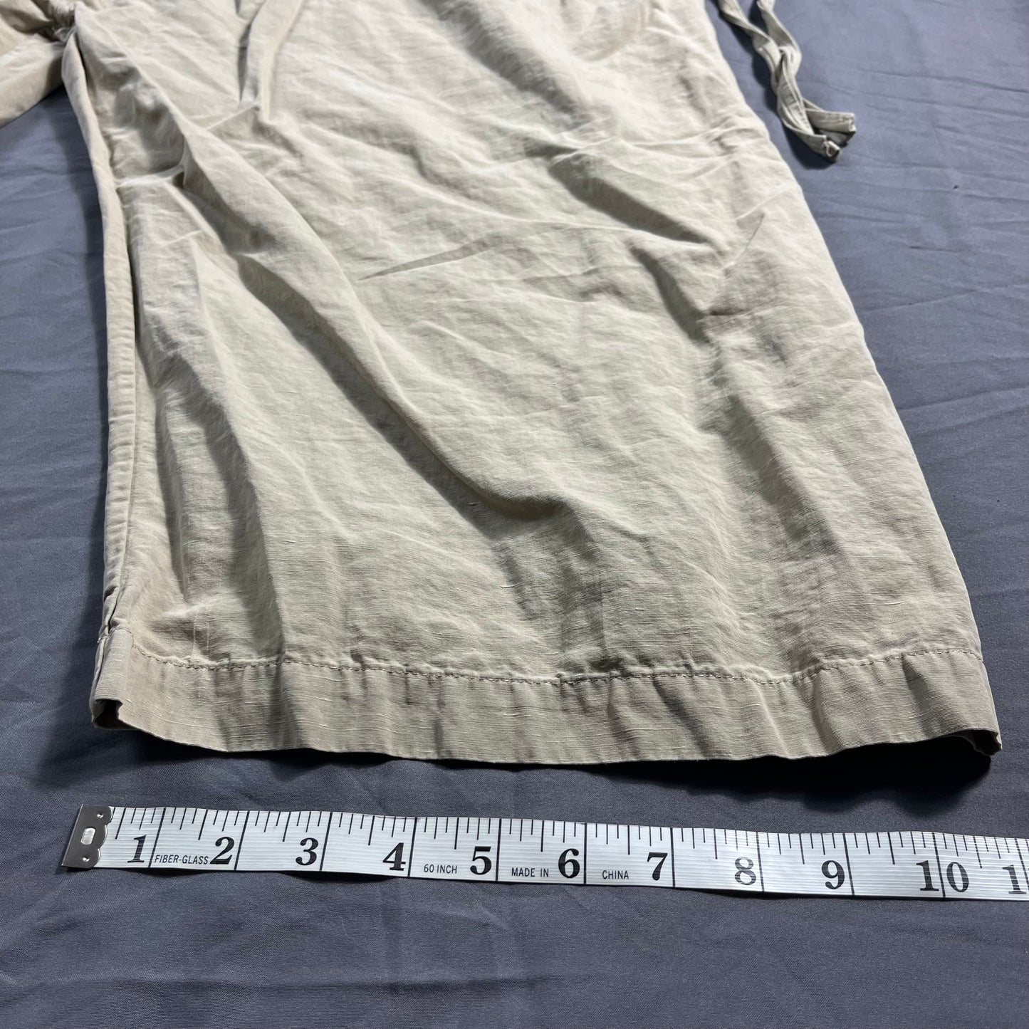 archival Lauren Manoogian linen wrap jumpsuit - M/L