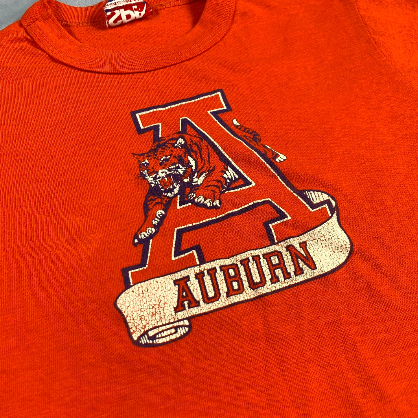 90s vintage Auburn crop top - size XS/S