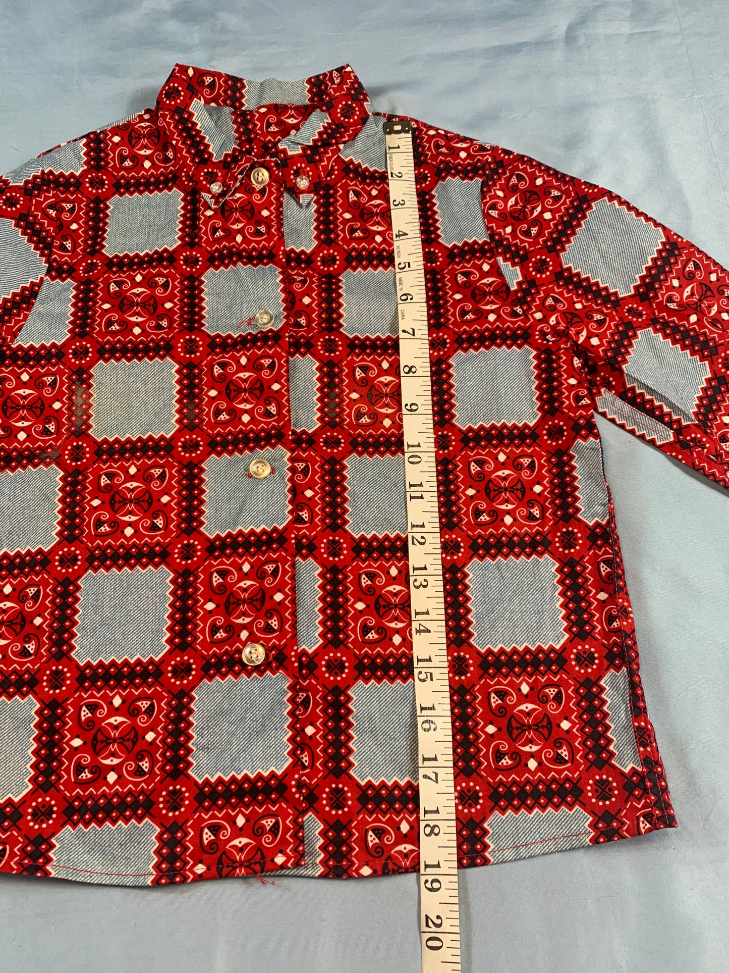 70s VTG bandana top - size XS/S