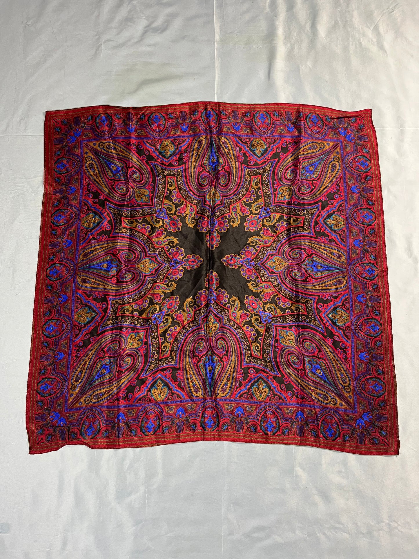 VTG paisley scarf - OS