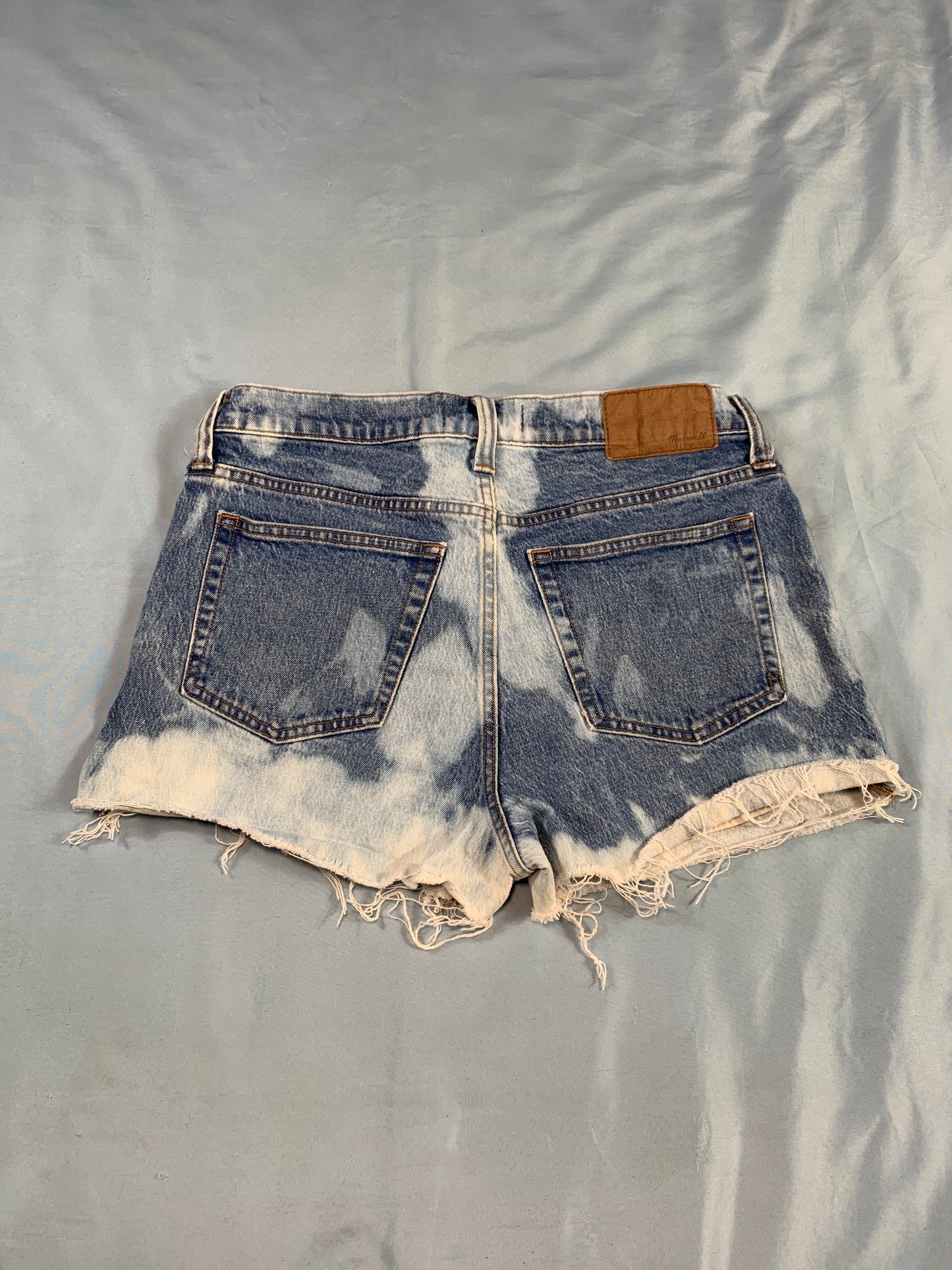 reworked Madewell denim shorts - S/M