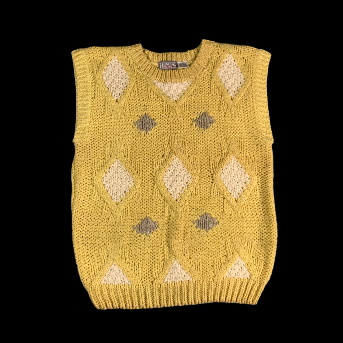 90s vintage sweater vest - size M