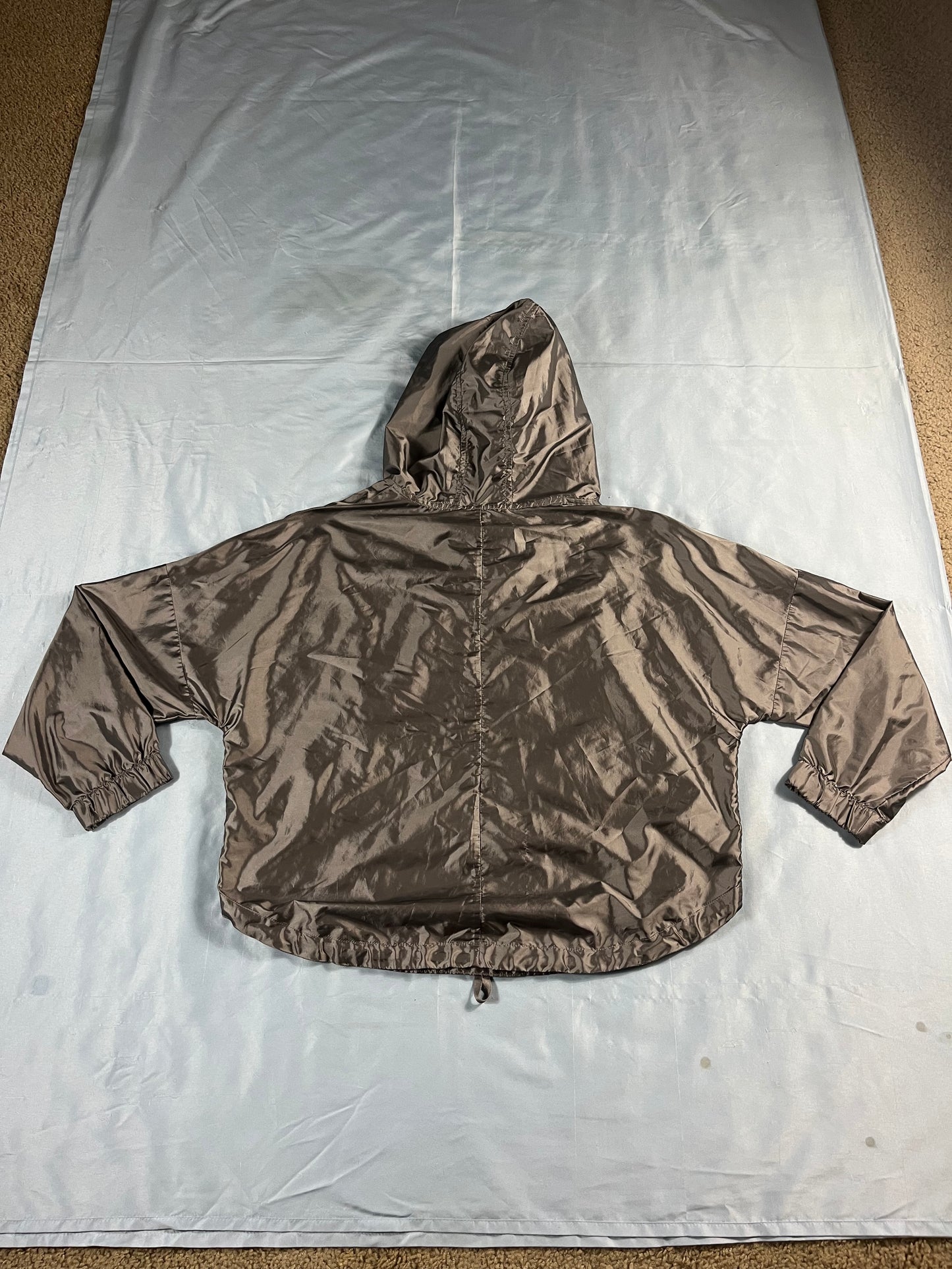 preloved metallic hoodie - S/M