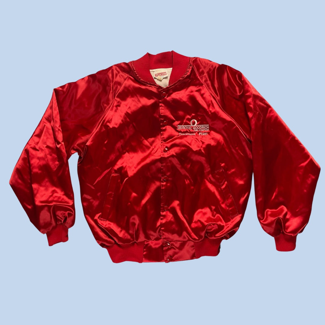 80s vintage varsity jacket - size L