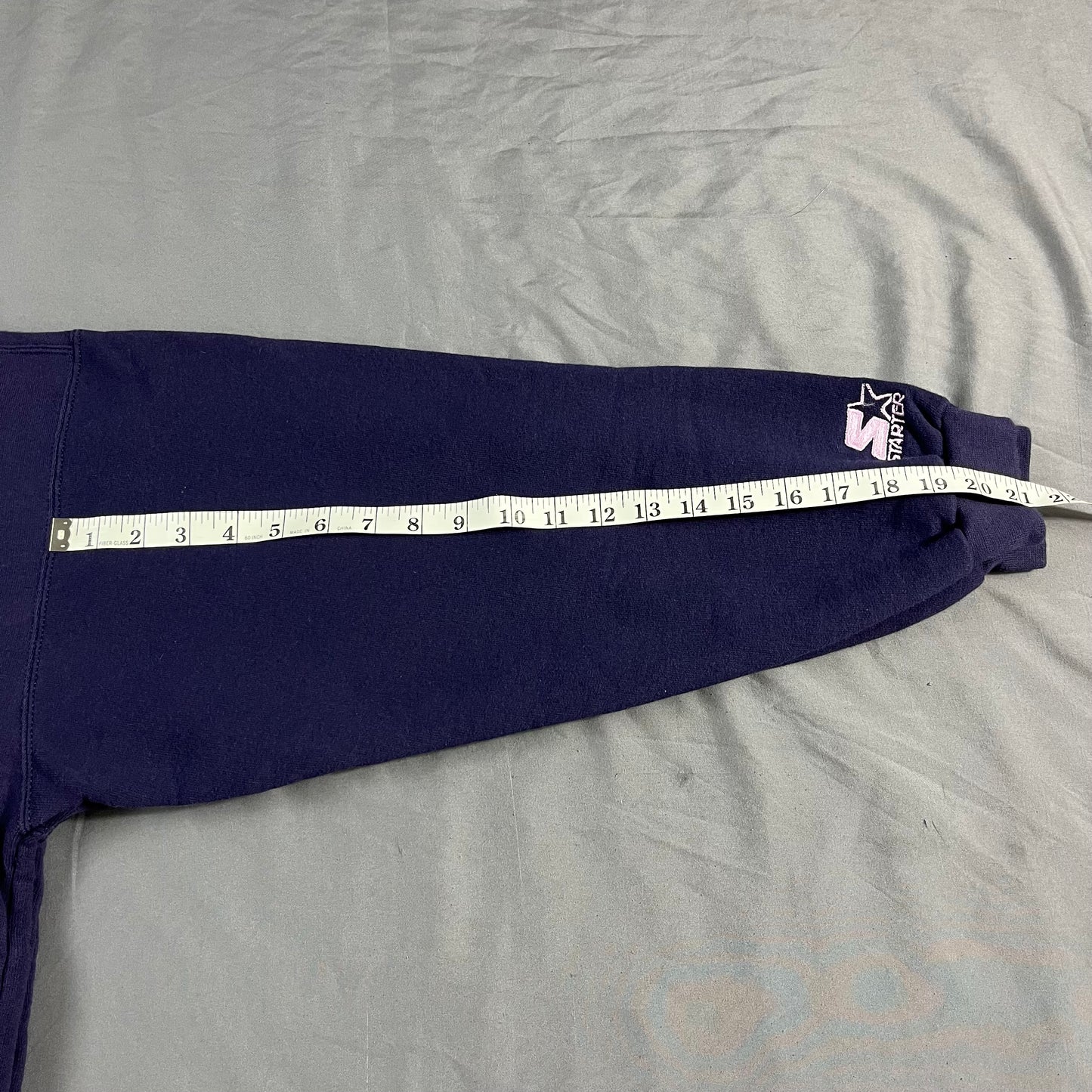 90s VTG Starter fleece sweatshirt - size M/L