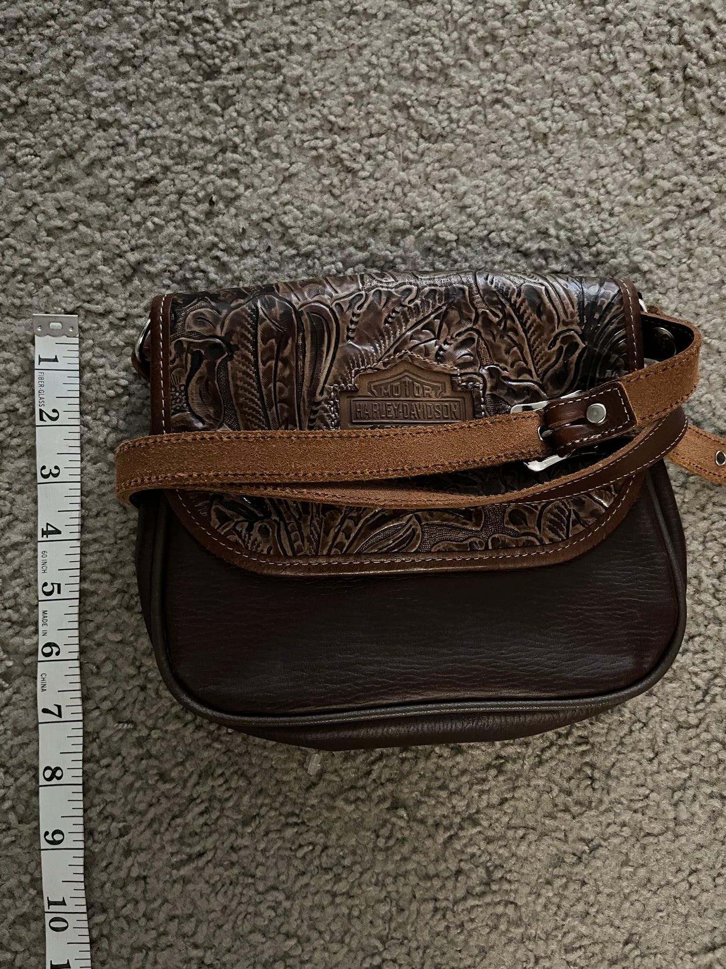 90s VTG Harley Davidson crossbody bag