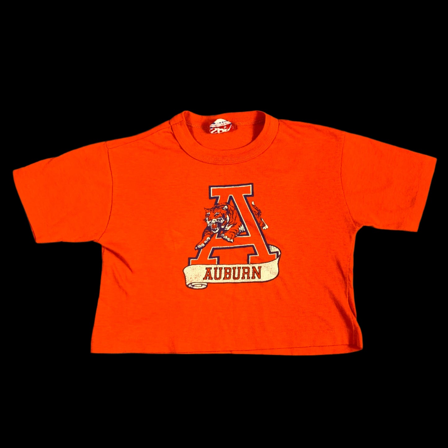 90s vintage Auburn crop top - size XS/S