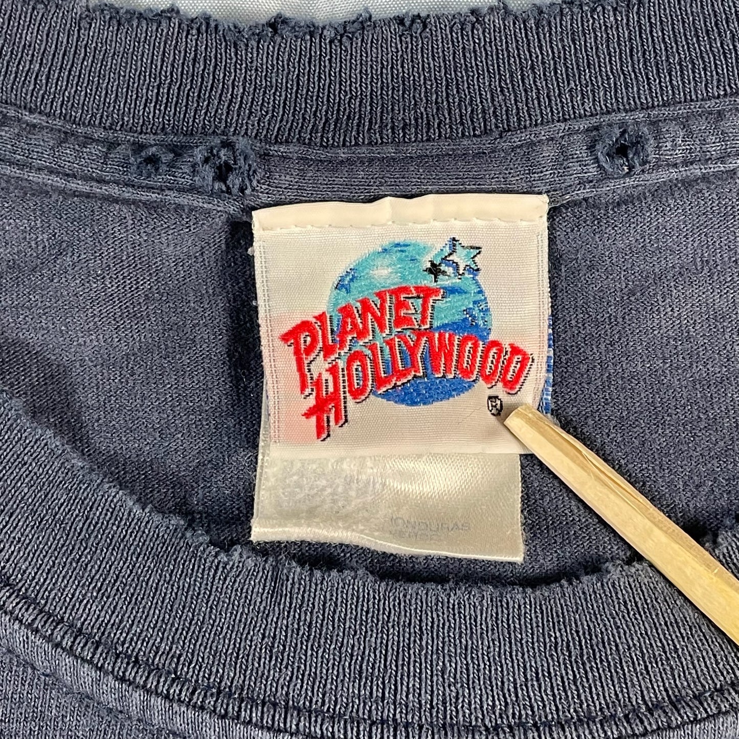 90s vintage Planet Hollywood tee - size XL/XXL