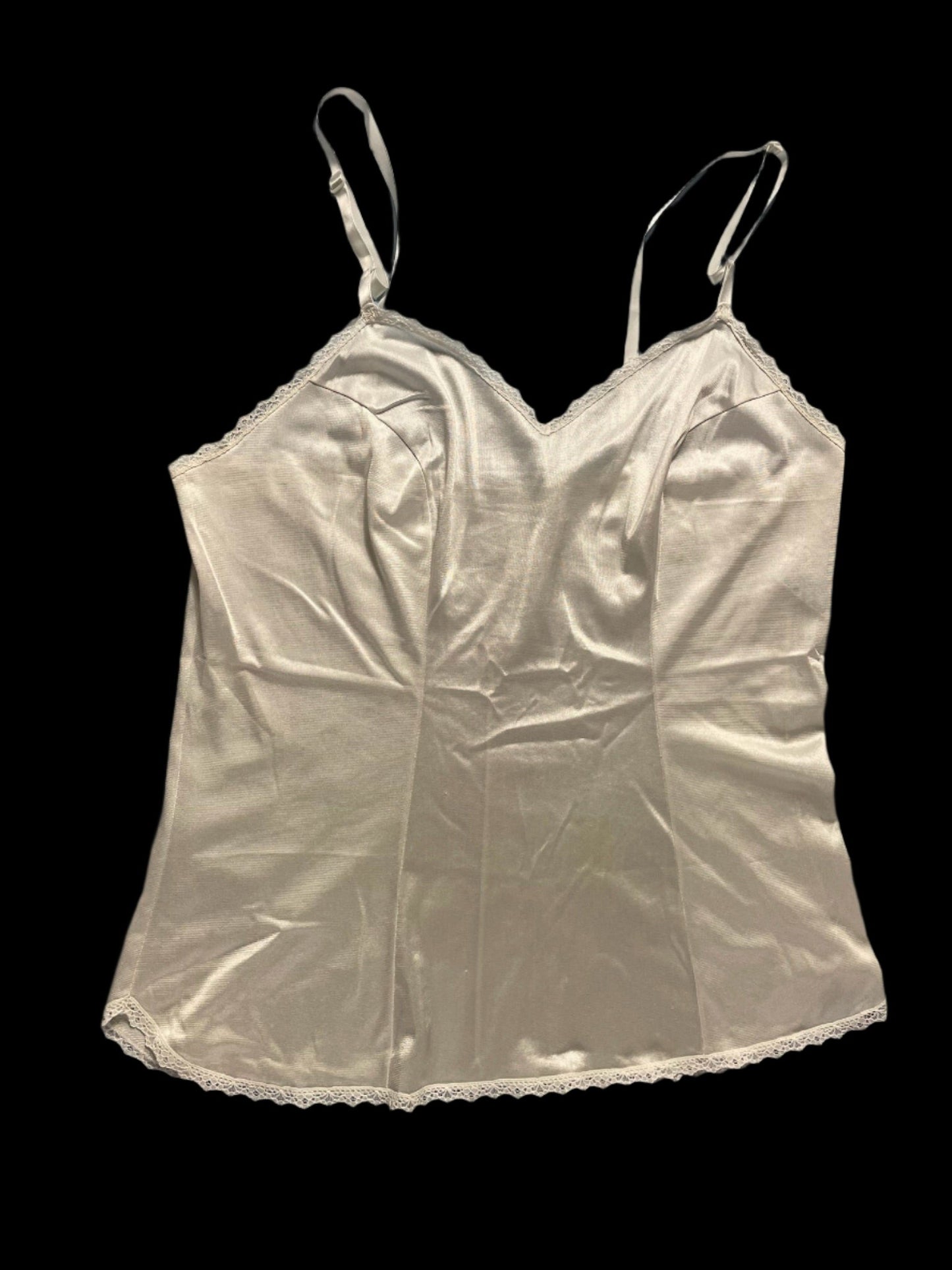 80s vintage silk camisole - size S