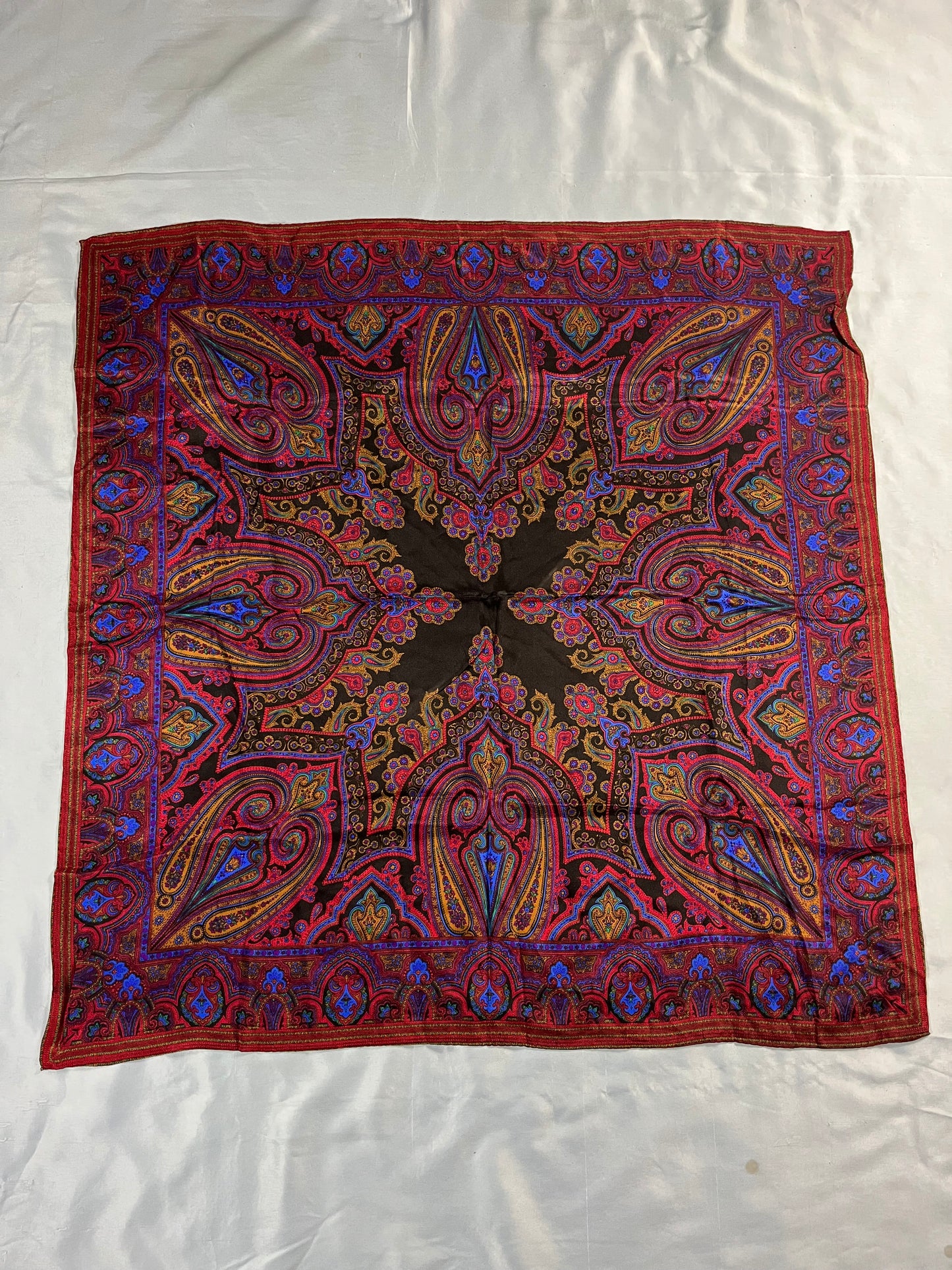VTG paisley scarf - OS